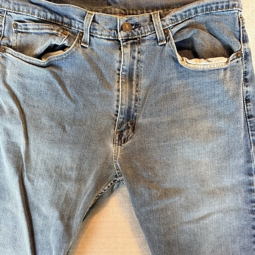 Levi's 505 Jeans Mens W36 L30 Blue Regular Fit Straight Leg Denim Classic